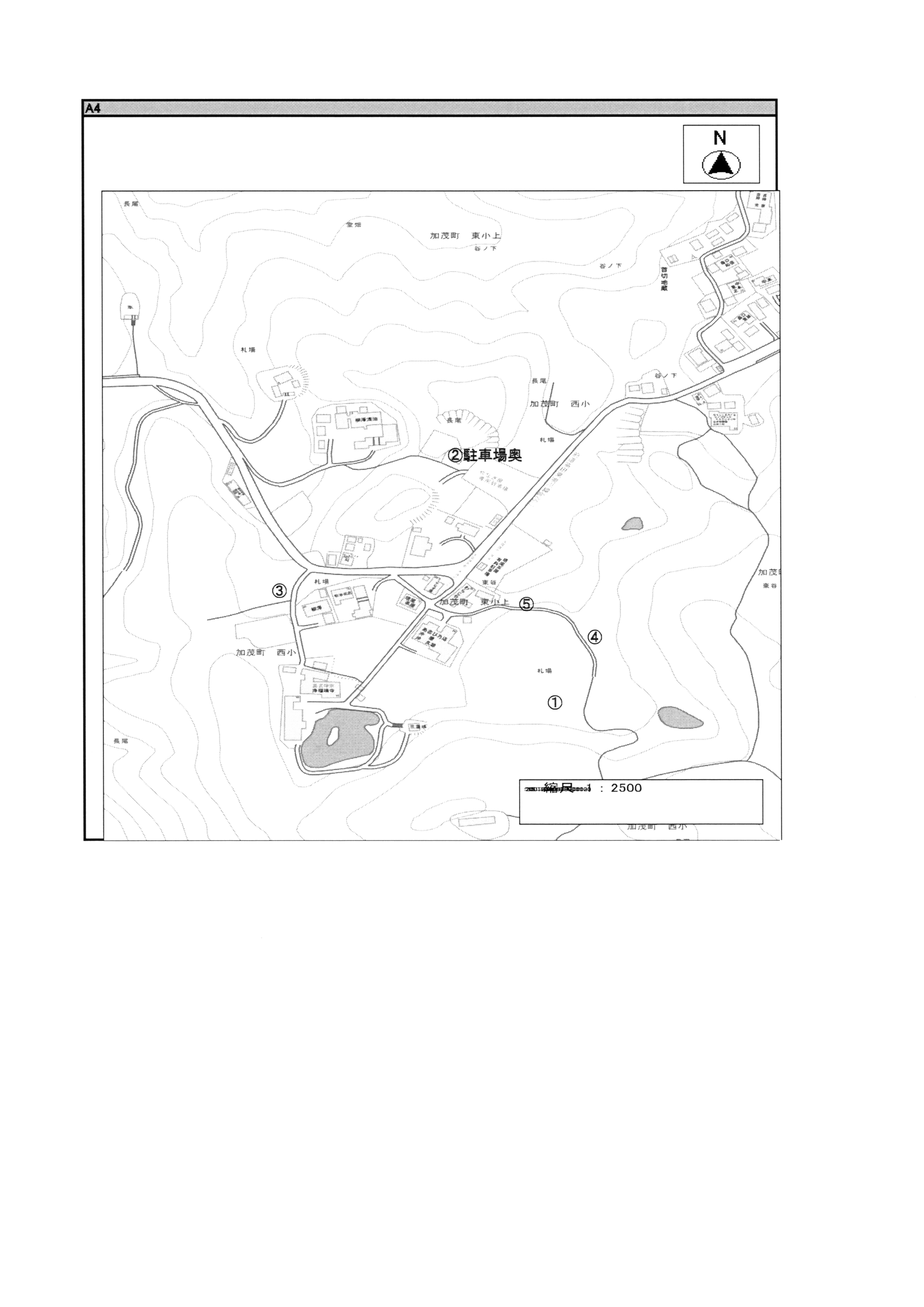 令和1年11月1日〜令和2年4月2日-浄瑠璃寺野犬について-地図