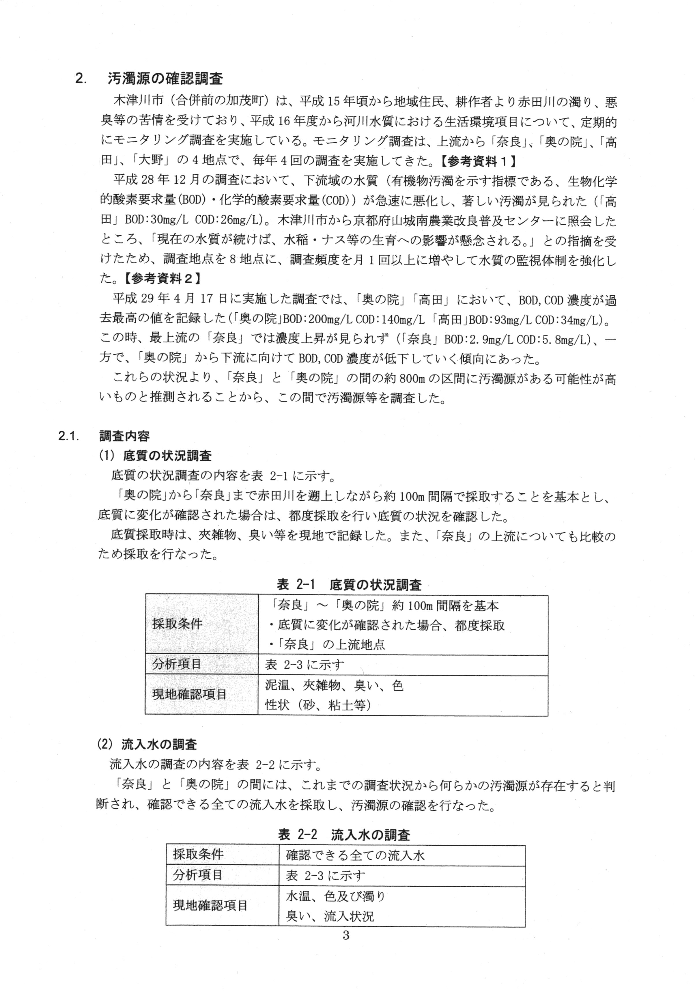 平成29年11月-赤田川水質汚濁状況調査報告書-05